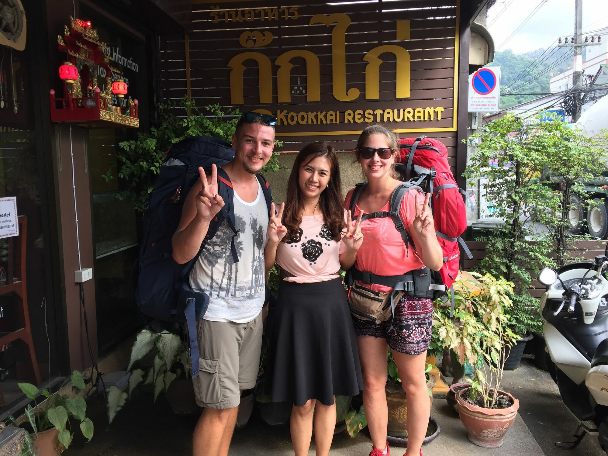 A Pousada Kookkai House Patong Exterior foto